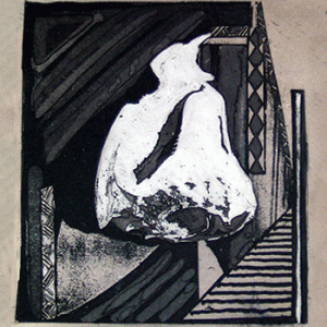Vanya Taule’alo, 1997, Gase a lauvao – photo-etching